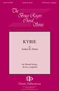 Kyrie SSAATTBB choral sheet music cover